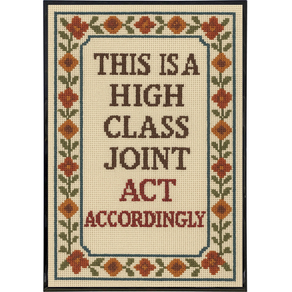 This is a High Class Joint Poster Print